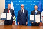 Rep&uacute;blica Dominicana y OCDE firman memorando para impulsar reformas estructurales