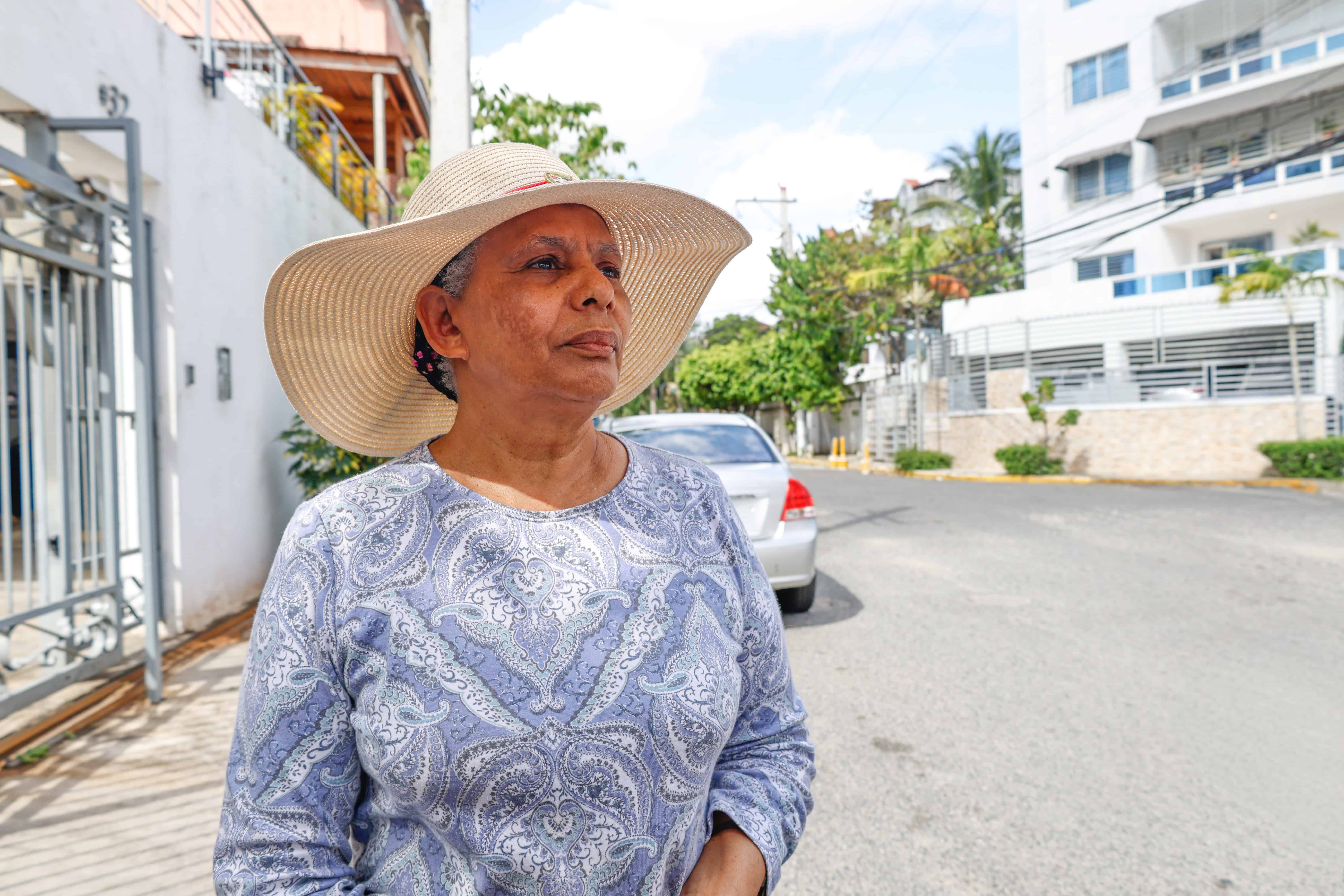 Mar&iacute;a del Carmen F&eacute;liz, afectada por las inundaciones.&nbsp;