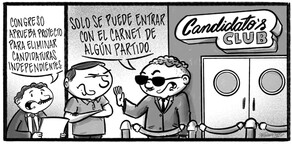 Caricatura de Noticiero Poteleche 25 marzo 2026