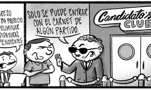 Caricatura de Noticiero Poteleche 25 marzo 2026