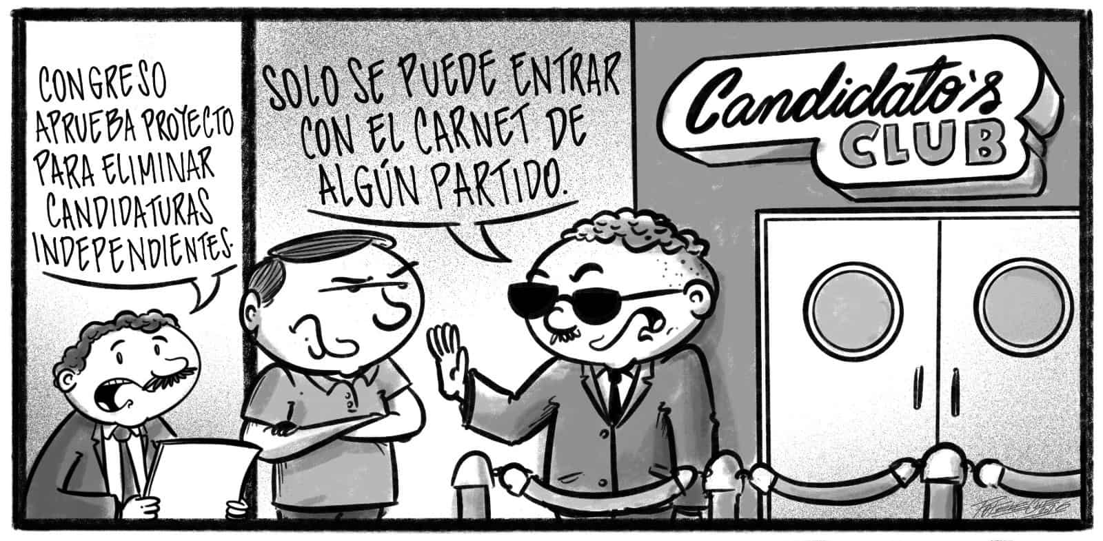 Caricatura de Noticiero Poteleche 25 marzo 2026