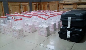 Decomisan 150 paquetes de coca&iacute;na en maletas procedentes de Colombia en aeropuerto de RD
