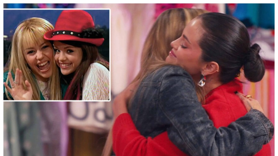 Selena Gómez y Miley Cyrus protagonizan el reencuentro más esperado del especial de Hannah Montana Selena Gómez y Miley Cyrus protagonizan el reencuentro más esperado del especial de Hannah Montana