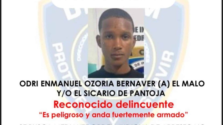 La Polic&iacute;a mata joven apodado "el Sicario de Pantoja" en Santo Domingo Oeste