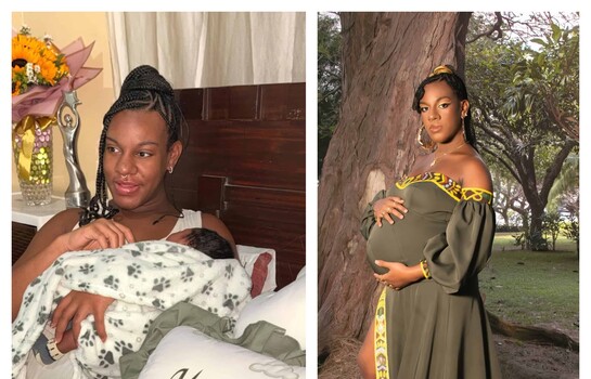 Yelid&aacute; D&iacute;az celebra la llegada de su hijo Marco Zahid tras ganar su primer Premio Soberano