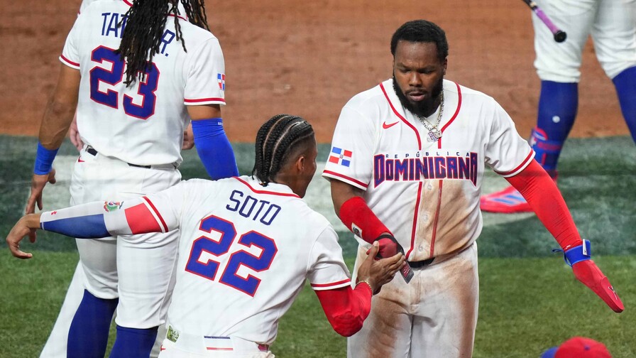 Juan Soto y Vladimir Guerrero Jr. entre las chaquetas m&aacute;s vendidas luego de la Serie Mundial