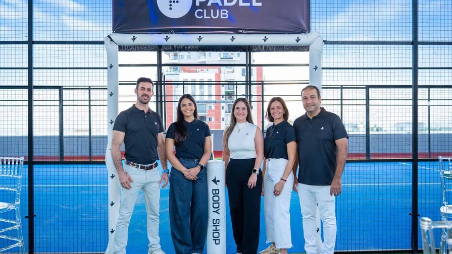 Body Shop Athletic Club inaugura nuevo rooftop de p&aacute;del en Bella Vista: "The Blue Space"