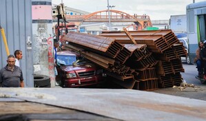 Los accidentes de camiones volcados en el kil&oacute;metro 9 de la autopista Duarte se repiten cada a&ntilde;o