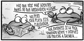 Caricatura de Noticiero Poteleche 26 marzo 2026