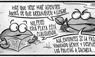 Caricatura de Noticiero Poteleche 26 marzo 2026