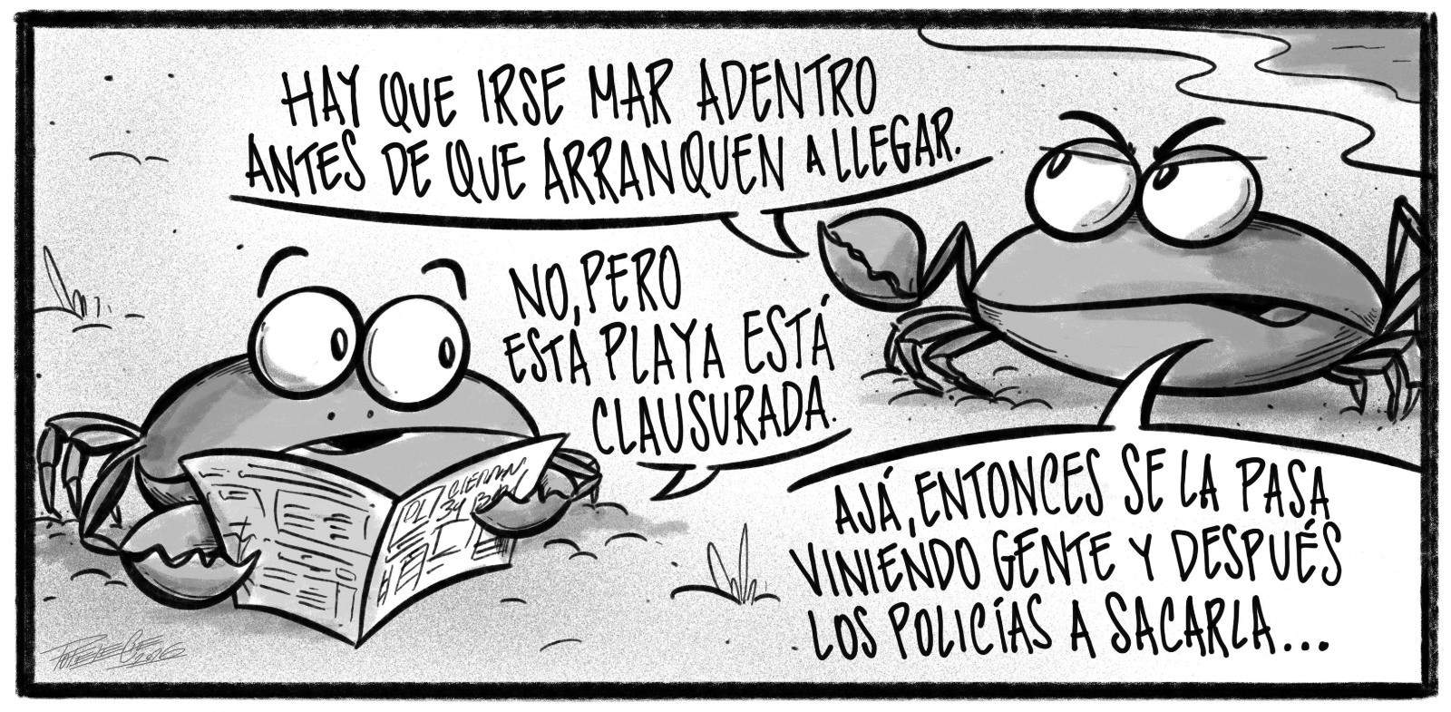 Caricatura de Noticiero Poteleche 26 marzo 2026