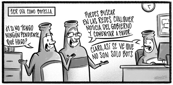 Caricatura de Noticiero Poteleche 27 marzo 2026