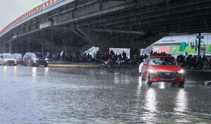 Se registran intensas lluvias en el Gran Santo Domingo