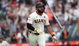 Heliot Ramos pone fin a una racha hist&oacute;rica en San Francisco