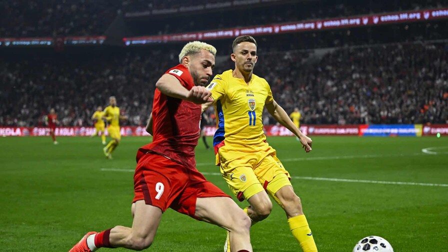 Turquía gana a Rumanía y jugará ante Eslovaquia o Kosovo por un billete al Mundial