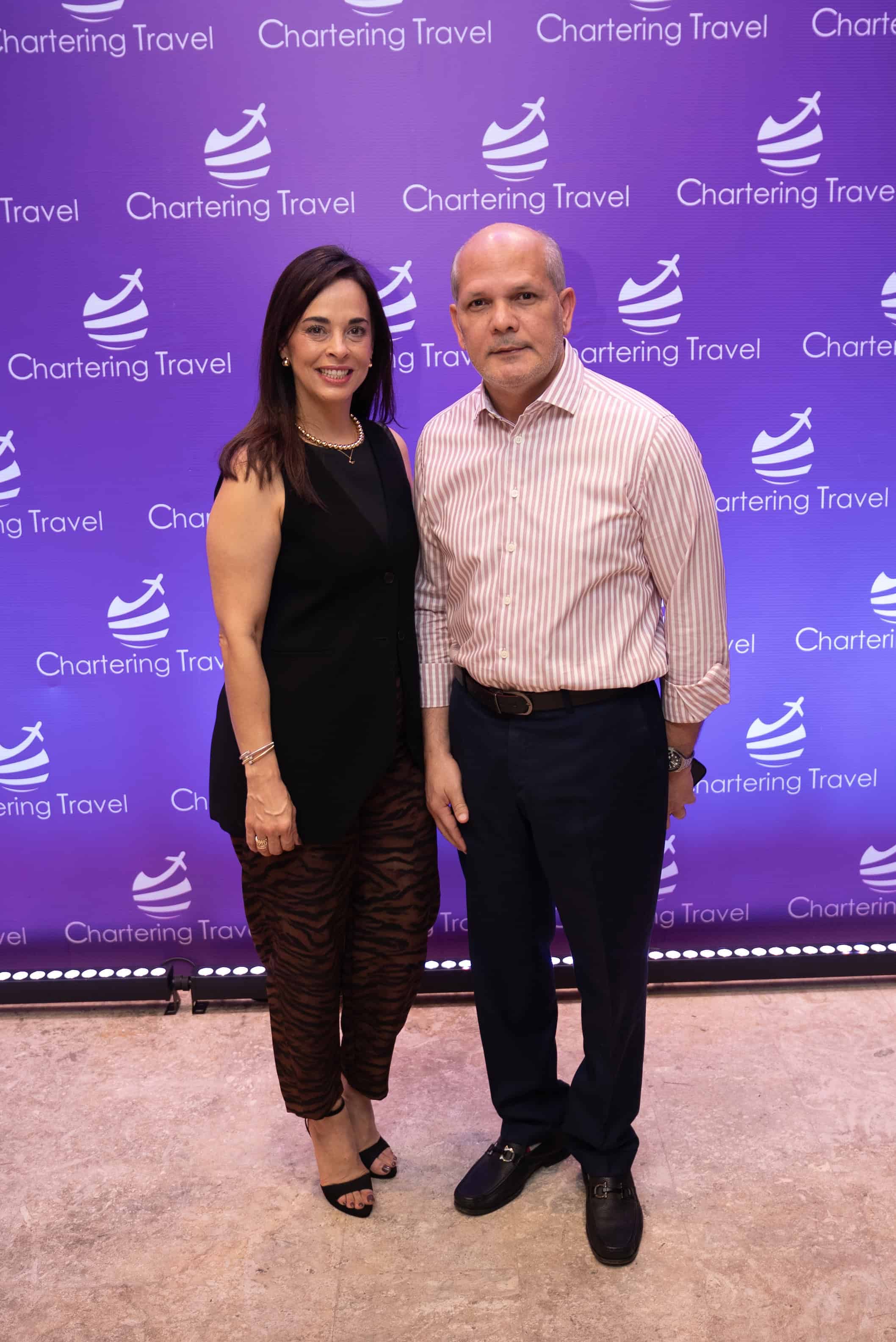 Monika Burdier y Nelson De Los Santos.