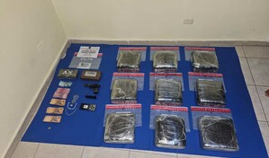 Arrestan a raso del Ej&eacute;rcito con 90 libras de marihuana y dos paquetes de coca&iacute;na en Barahona