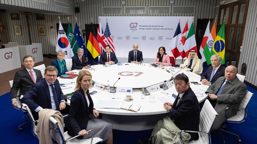 G7 exige que paren los ataques a civiles en Medio Oriente y pide a Ir&aacute;n abrir el estrecho de Ormuz