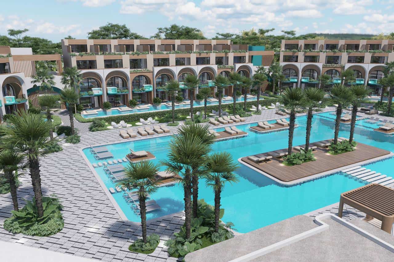 Ilustraci&oacute;n de las instalaciones de Hilton en Las Terrenas.