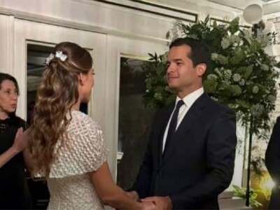 Senador Omar Fernández se casa con Alexia Rubio