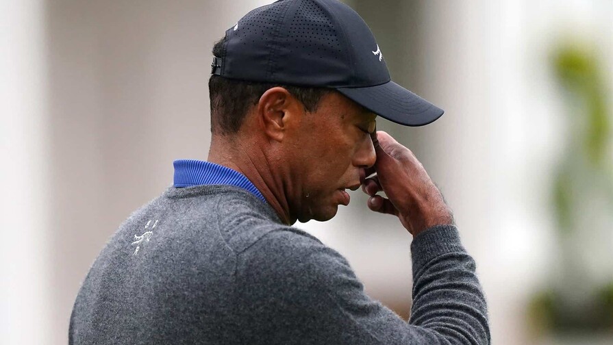 Tiger Woods, detenido por negarse a prueba de orina tras un accidente del que sali&oacute; ileso