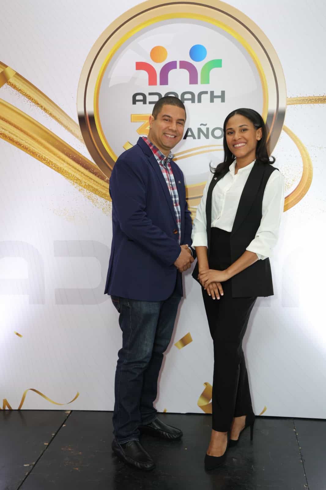 Wilmer Alejo y Arianny Merán.