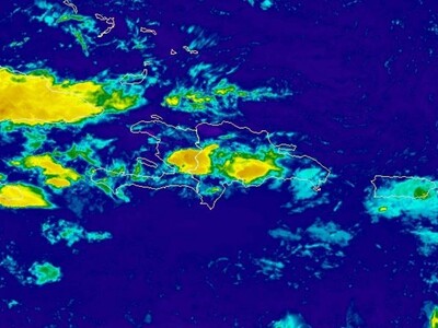 Clima en RD: Aguaceros y tormentas eléctricas este sábado