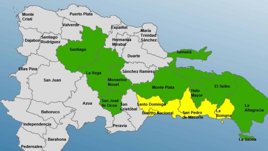 El COE mantiene alertas por lluvias y advierte sobre posibles inundaciones en varias provincias