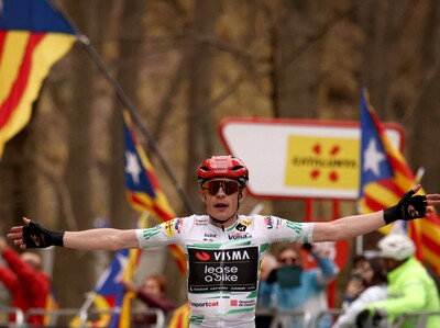 Jonas Vingegaard gana la penúltima etapa en Cataluña