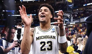 Yaxel Lendeborg gu&iacute;a paliza de Michigan y lleva a los Wolverines al Final Four