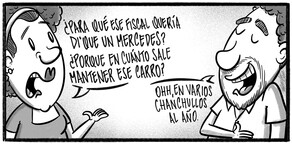 Caricatura de Noticiero Poteleche 31 marzo 2026