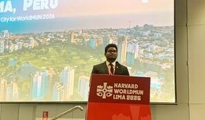 Estudiante dominicano lider&oacute; delegaci&oacute;n en Harvard World Model United Nations 2026