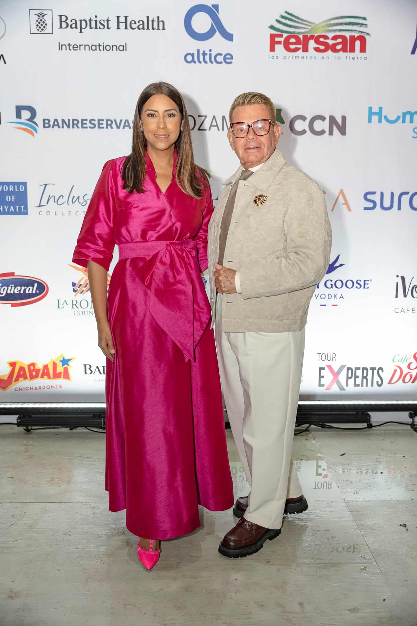 Selinée Mendez y Felipe Rangel.