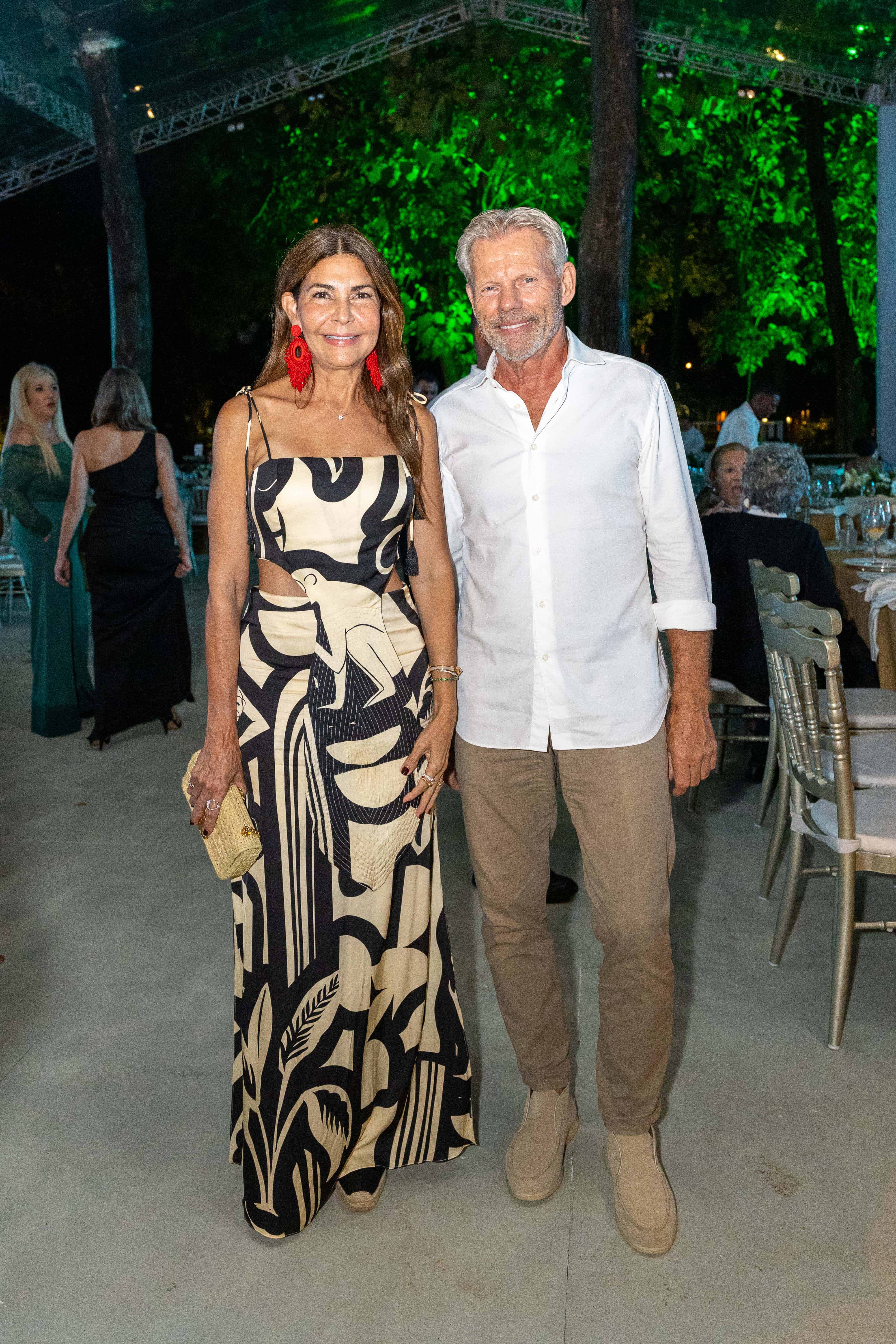 Yudelka Checo y Hugo Sluimer.