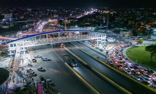 El desorden vuelve a gobernar el kil&oacute;metro 9 de la Autopista Duarte
