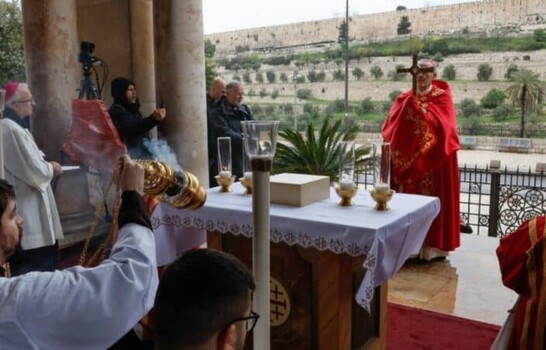 Israel asegura acceso de Patriarca Latino a la iglesia del Santo Sepulcro tras bloquearlo