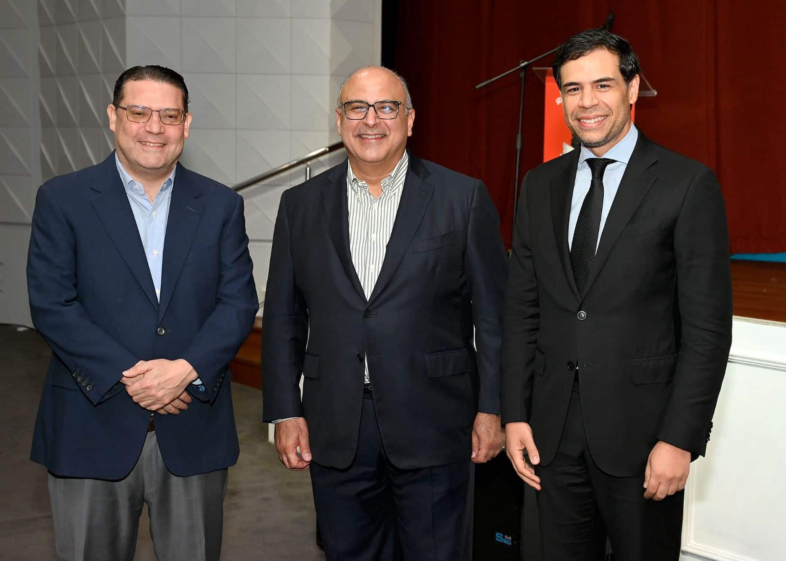Eduardo Sanz Lovatón, Héctor José Rizek y Roberto Ángel Salcedo.