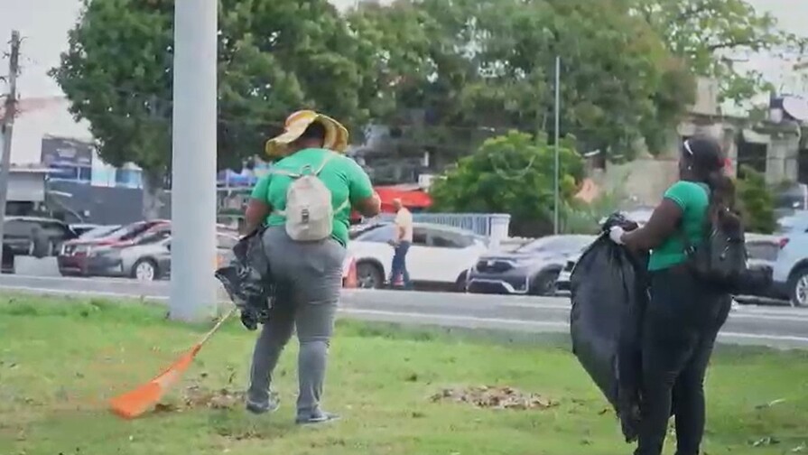 Entidades realizan operativo de limpieza en la Ruta 66