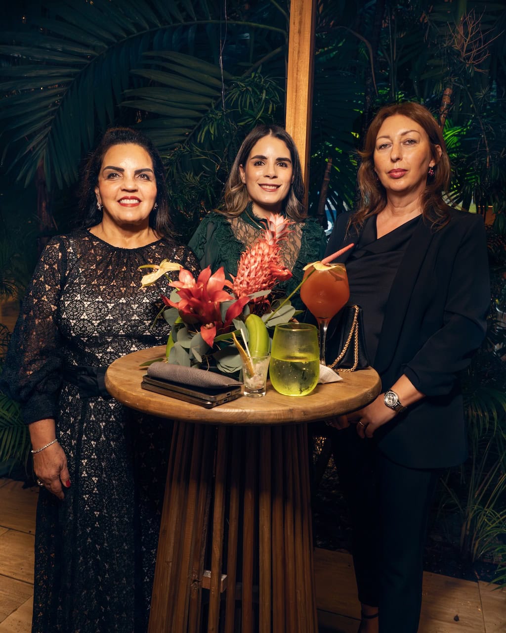 Ana Cabrera, Ana Vidal de Cabrera y Anna Gorello.