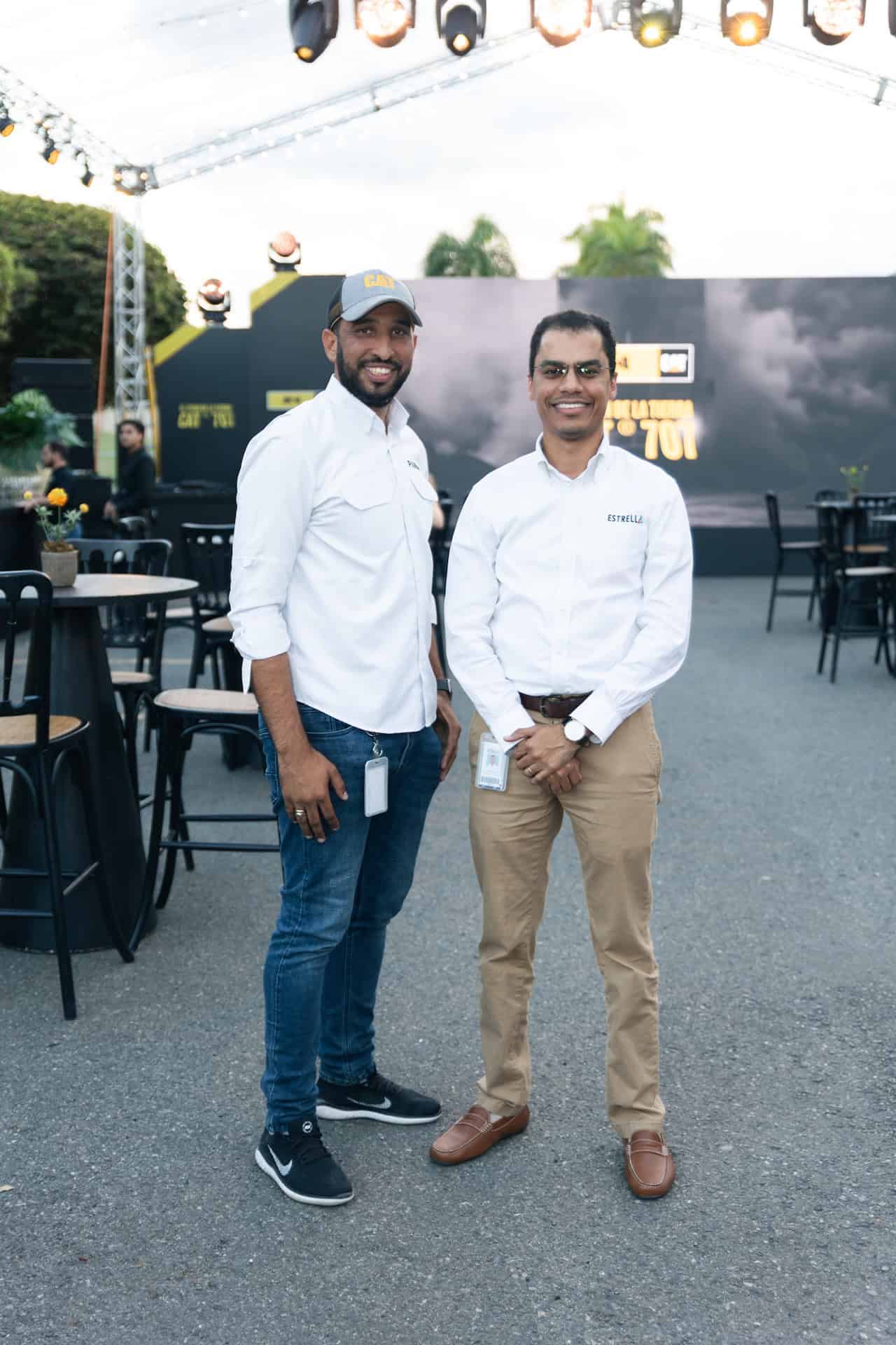 Jeury Quiroz y Antonio Ferreira.