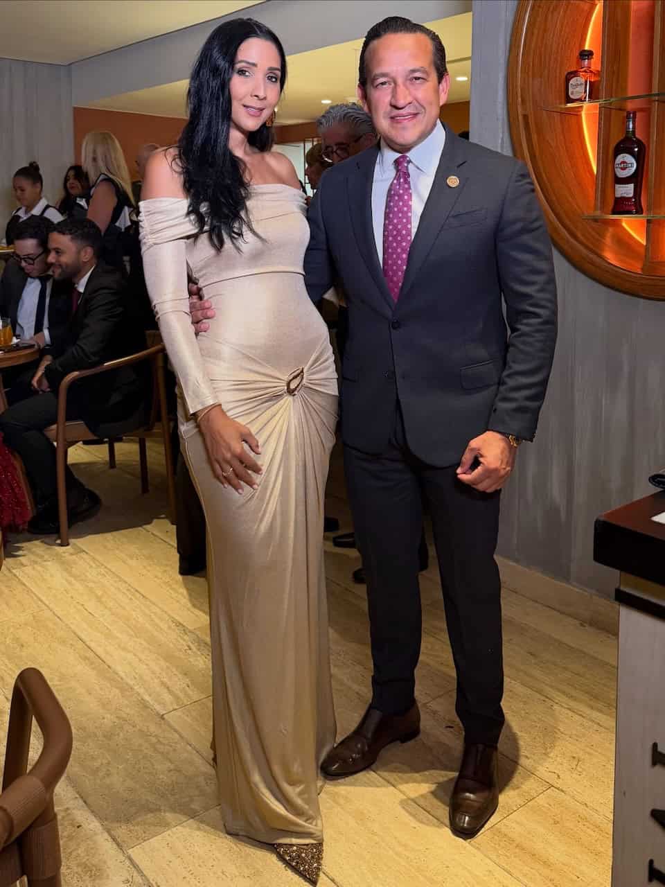 Edith Marie Pérez Rojas y Yasser González.