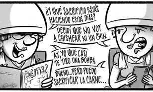 Caricatura de Noticiero Poteleche 1 abril 2026