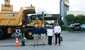 IMCA present&oacute; en Santo Domingo el nuevo cami&oacute;n r&iacute;gido Cat 707