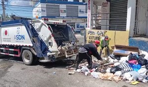 Alcald&iacute;a SDN interviene municipio por incumplimiento de contrato de recolectora de basura