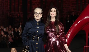 Meryl Streep y Anne Hathaway deslumbran en estreno de The Devil Wears Prada en M&eacute;xico