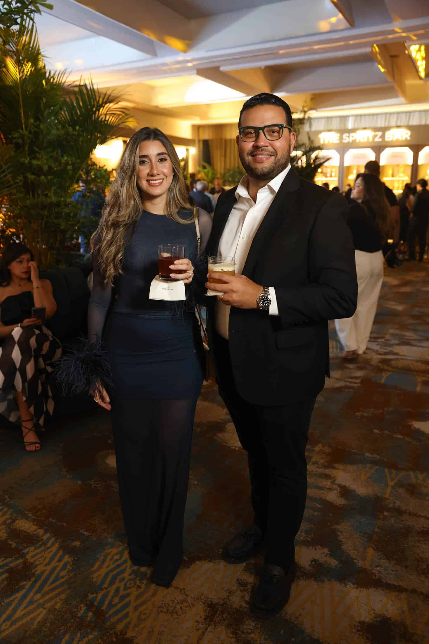 Sabrina Almonte y Iván Castillo.