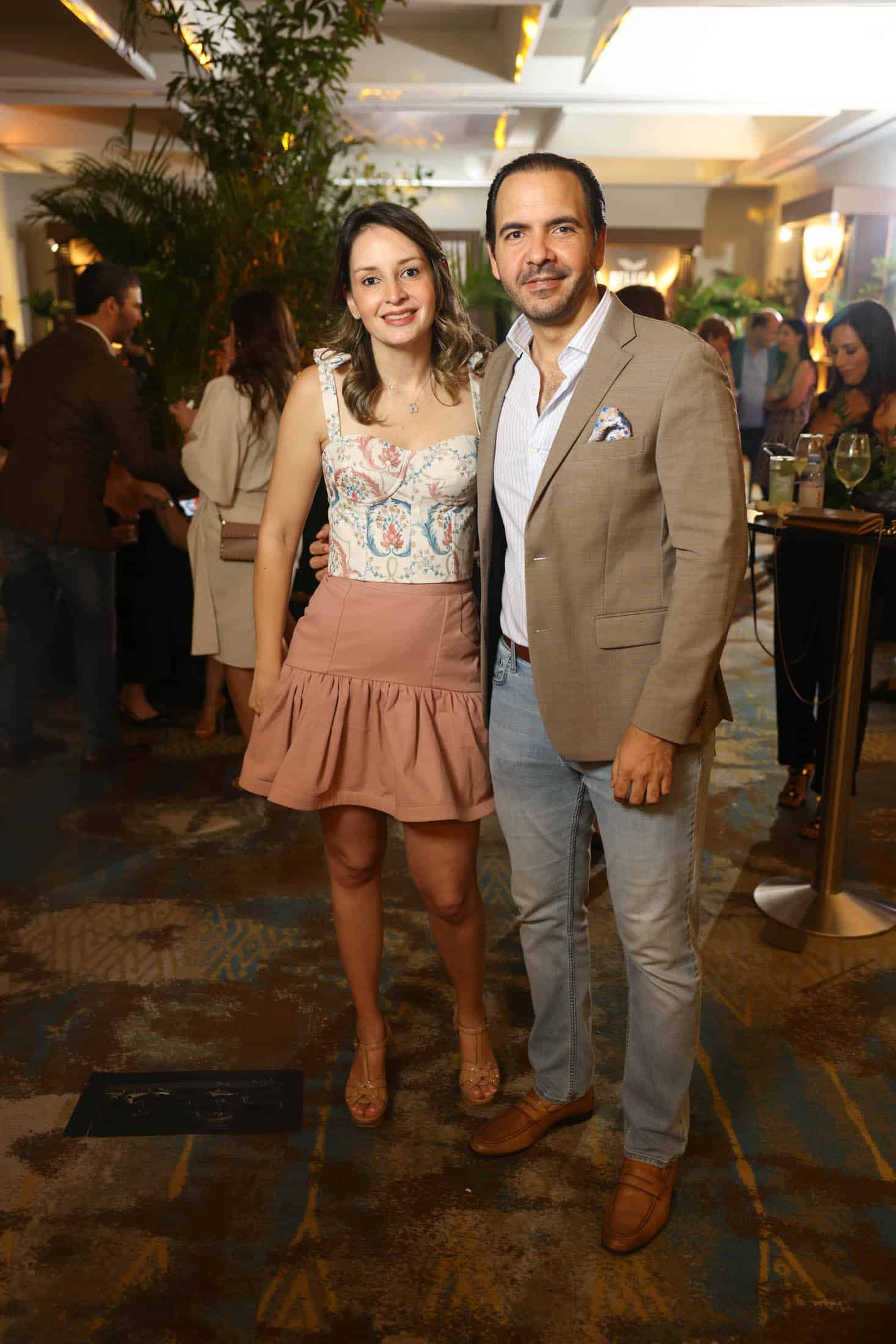 Rosa Espaillat y Miguel Toirac.