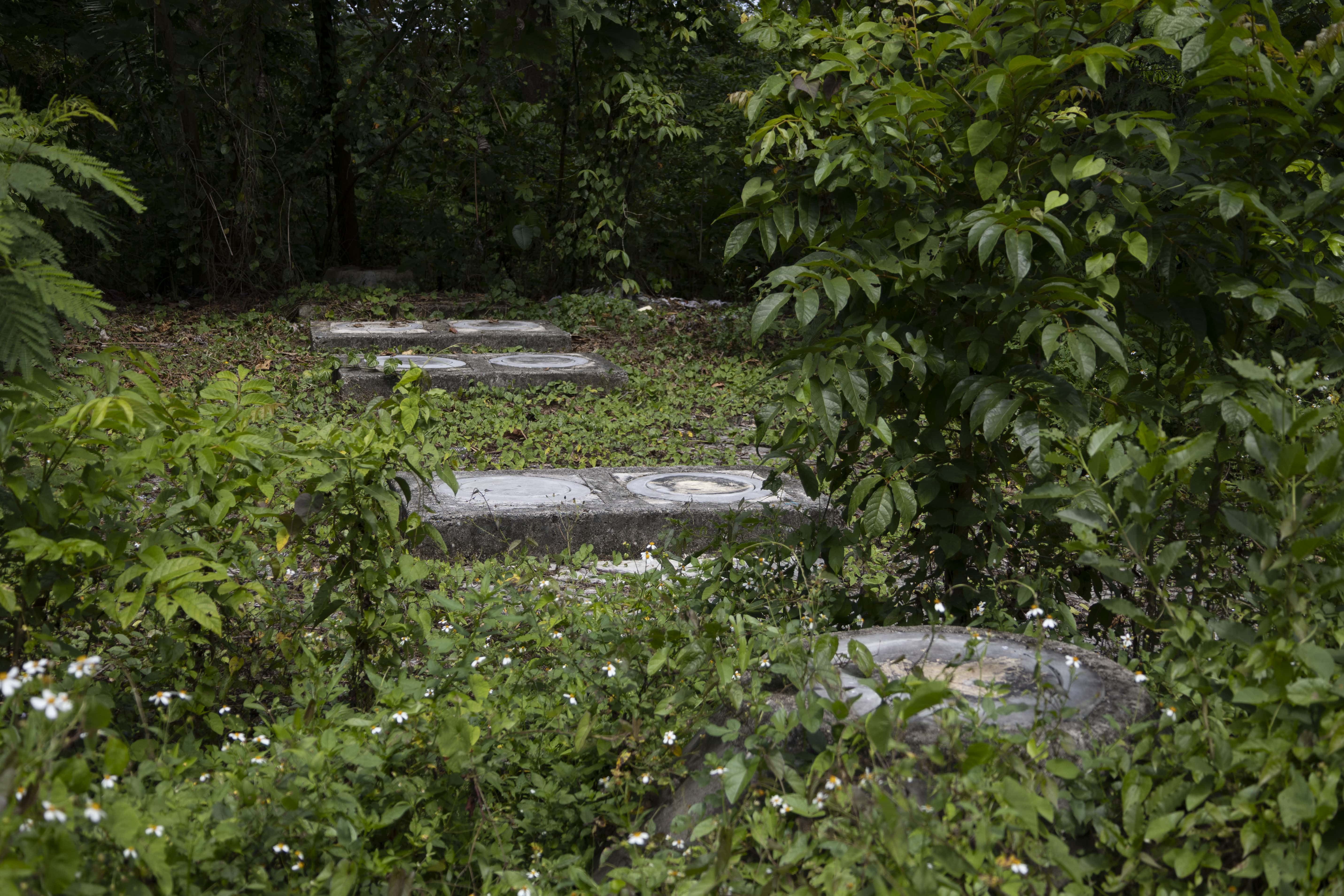Una de las plantas de tratamientos abandonada.