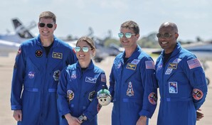 Los astronautas que sobrevolar&aacute;n la Luna en Artemis II