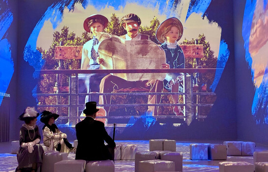 Una exposici&oacute;n inmersiva en Par&iacute;s rememora el naufragio del Titanic